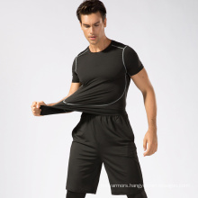 Men Clothes 5 Pieces Yoga Set Compression